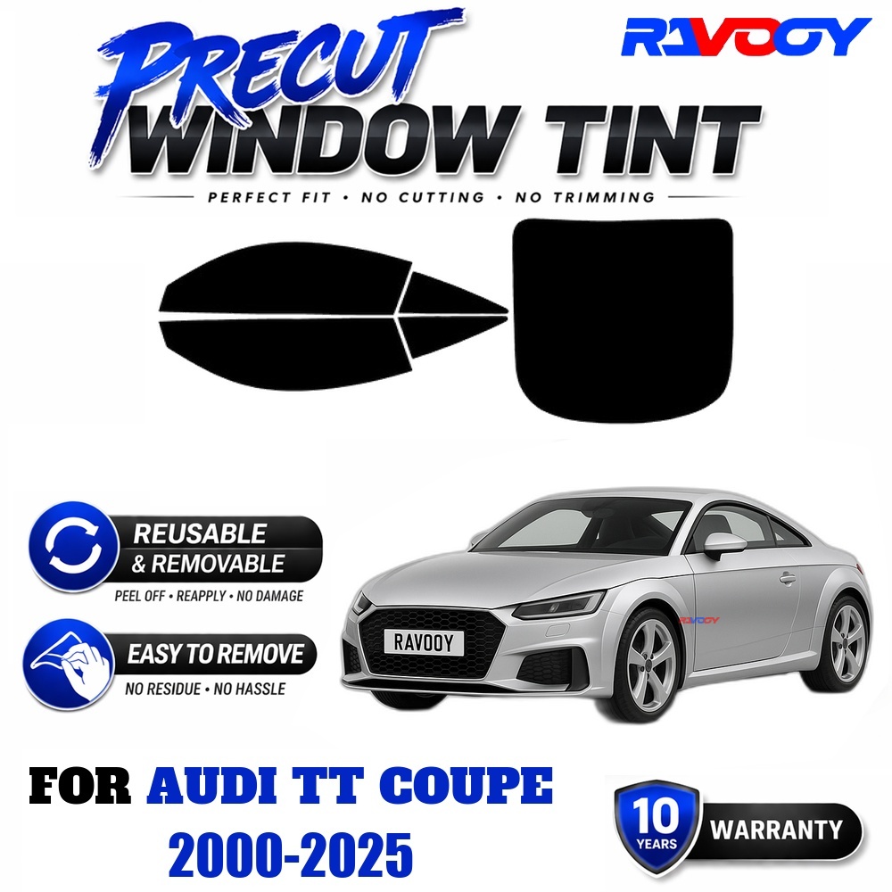 RAVOOY Precut Window Tint, Reu - Air Bubble Remover recension och pris