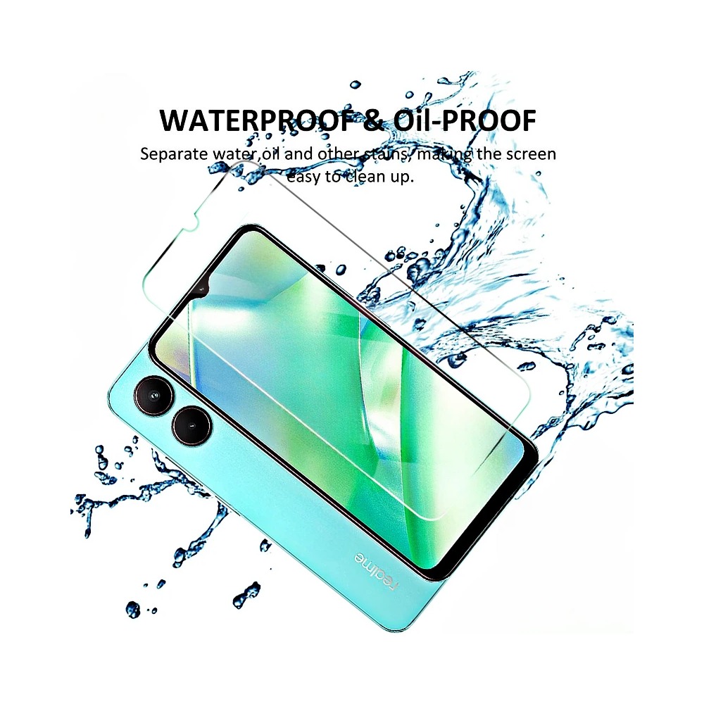 4PCS Tempered Glass For Realme - Realme C67 recension och pris