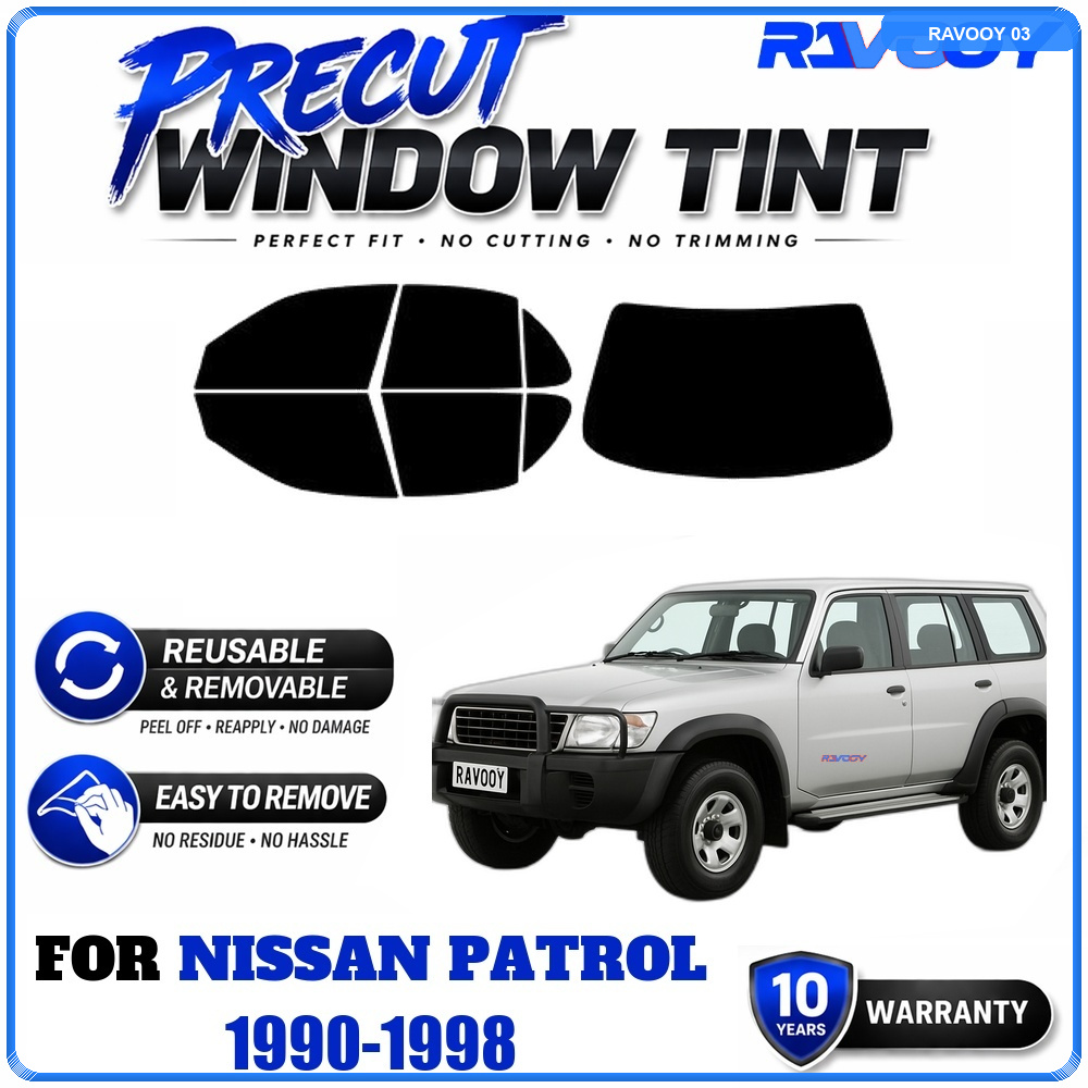 RAVOOY Precut Window Tint, Reu - Air Bubble Remover recension och pris