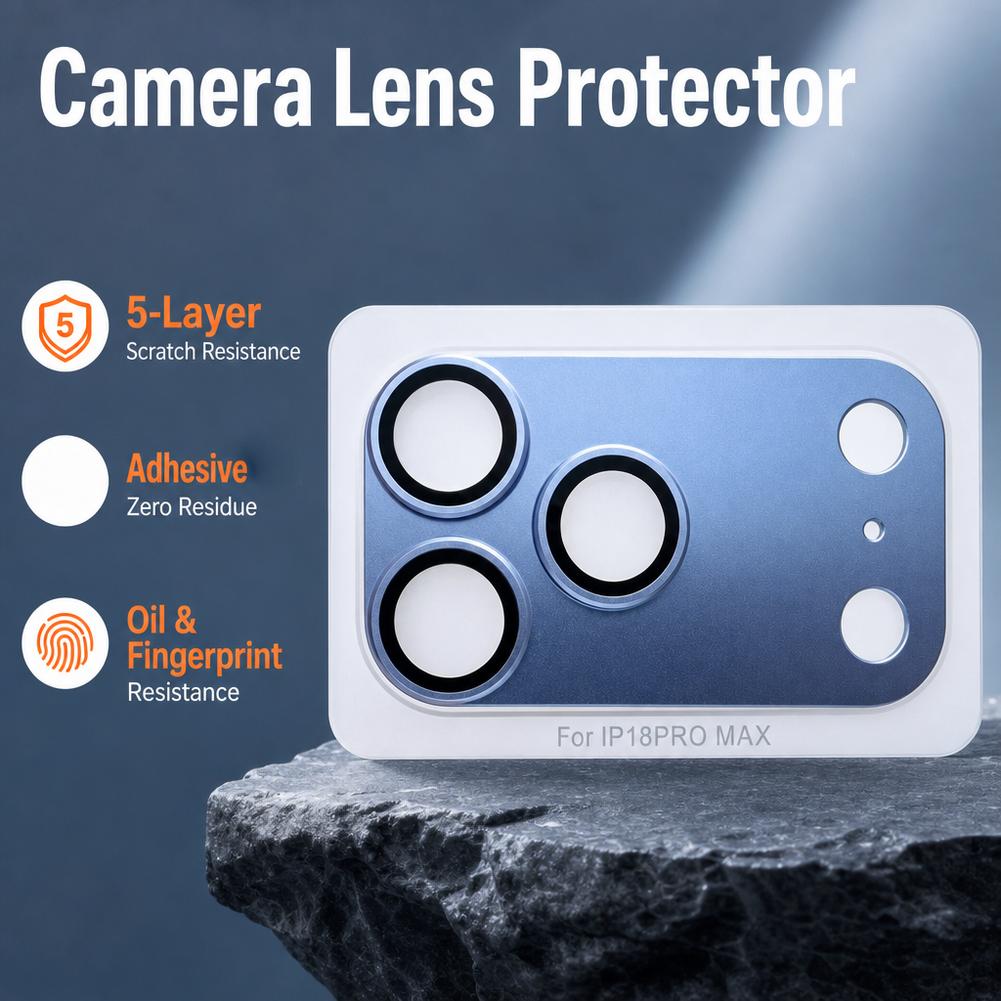 Metal Tempered Glass Camera Pr - Camera Lens Protector recension och pris